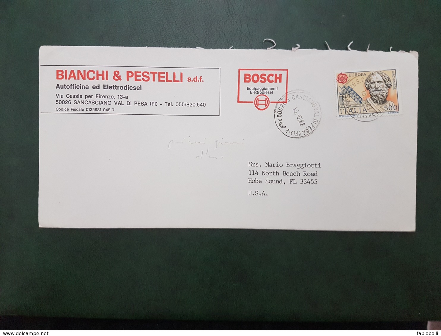 41688 STORIA POSTALE ITALIA 1983 - 1981-90: Storia Postale