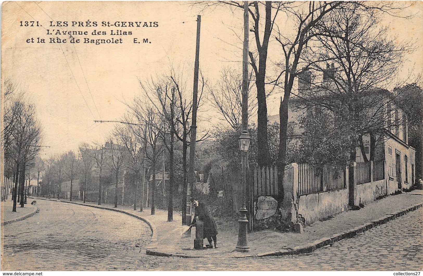 93-LE-PRE-SAINT-GERVAIS- L'AVENUE DES LILAS ET LA RUE DE BAGNOLET - Le Pre Saint Gervais