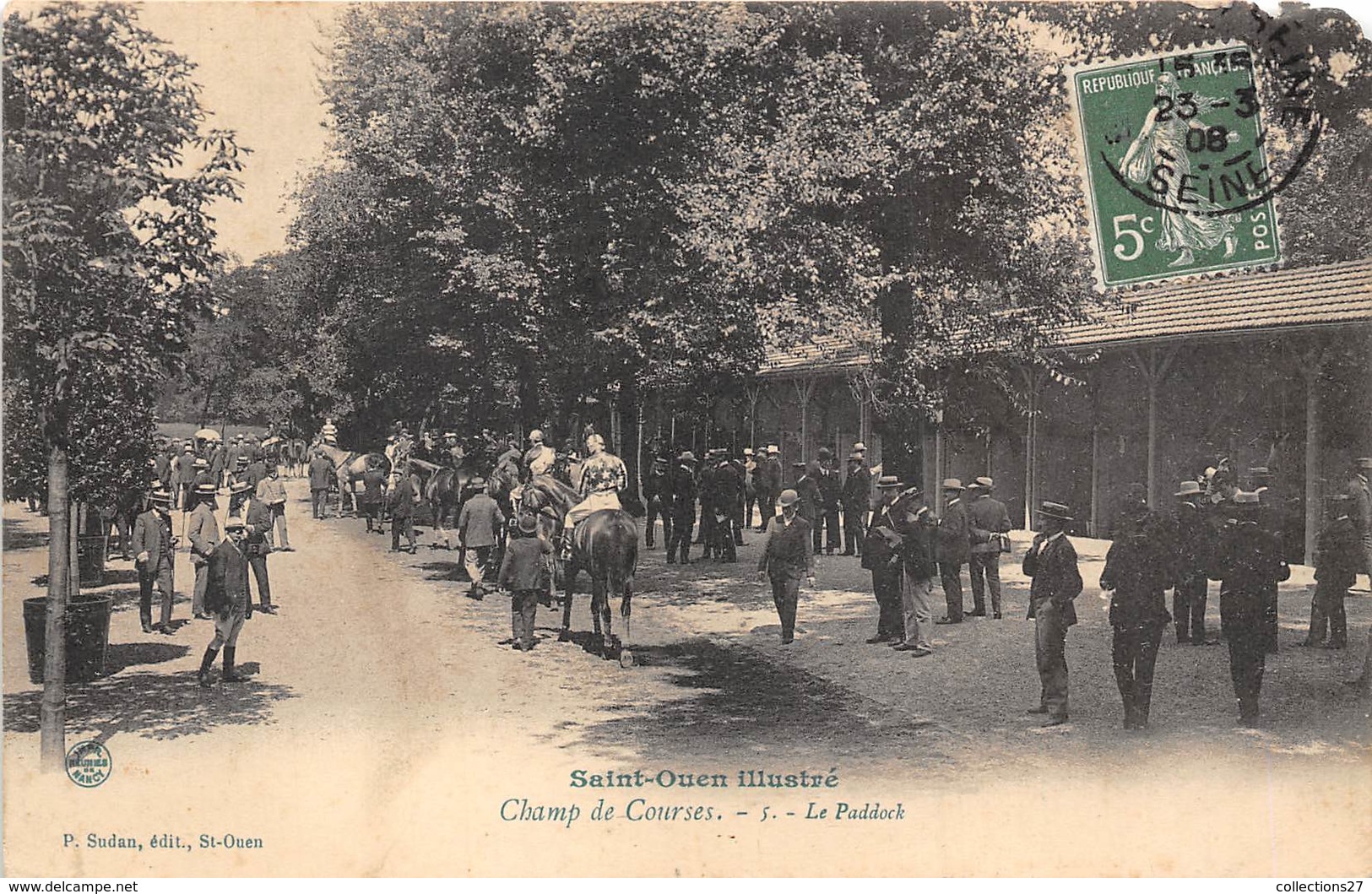 93-SAINT-OUEN- CHAMP DE COURSES , LE PADDOCK - Saint Ouen