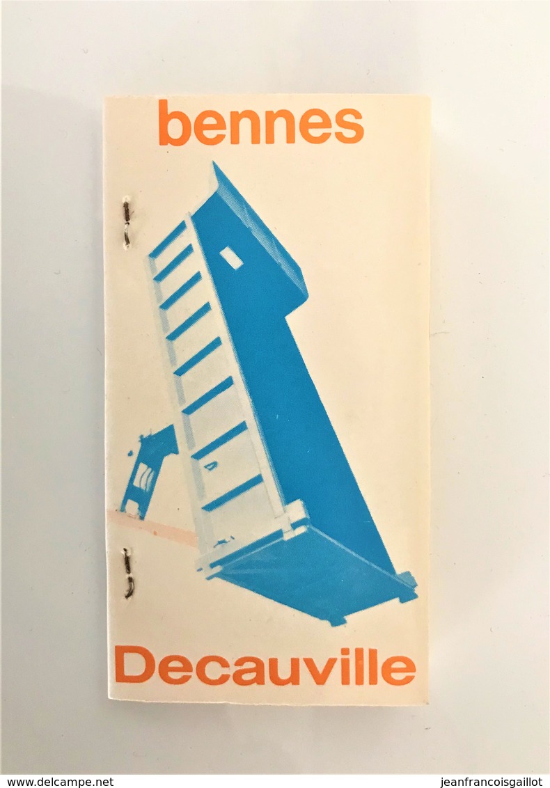 Boite- Pochette D'allumettes Pleine - DECAUVILLE - ANNEE 70. CORBEIL ESSONNE 91 . - Objets Publicitaires