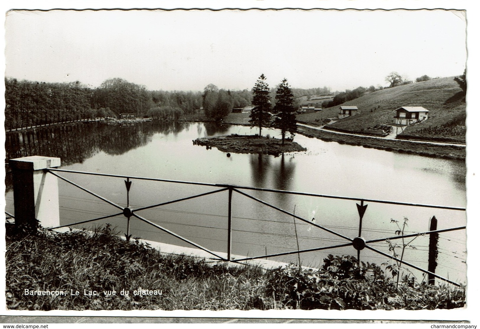 Lac De Barbençon - Café De La Brousse - Pêche - Canotage - 2 Scans - Beaumont