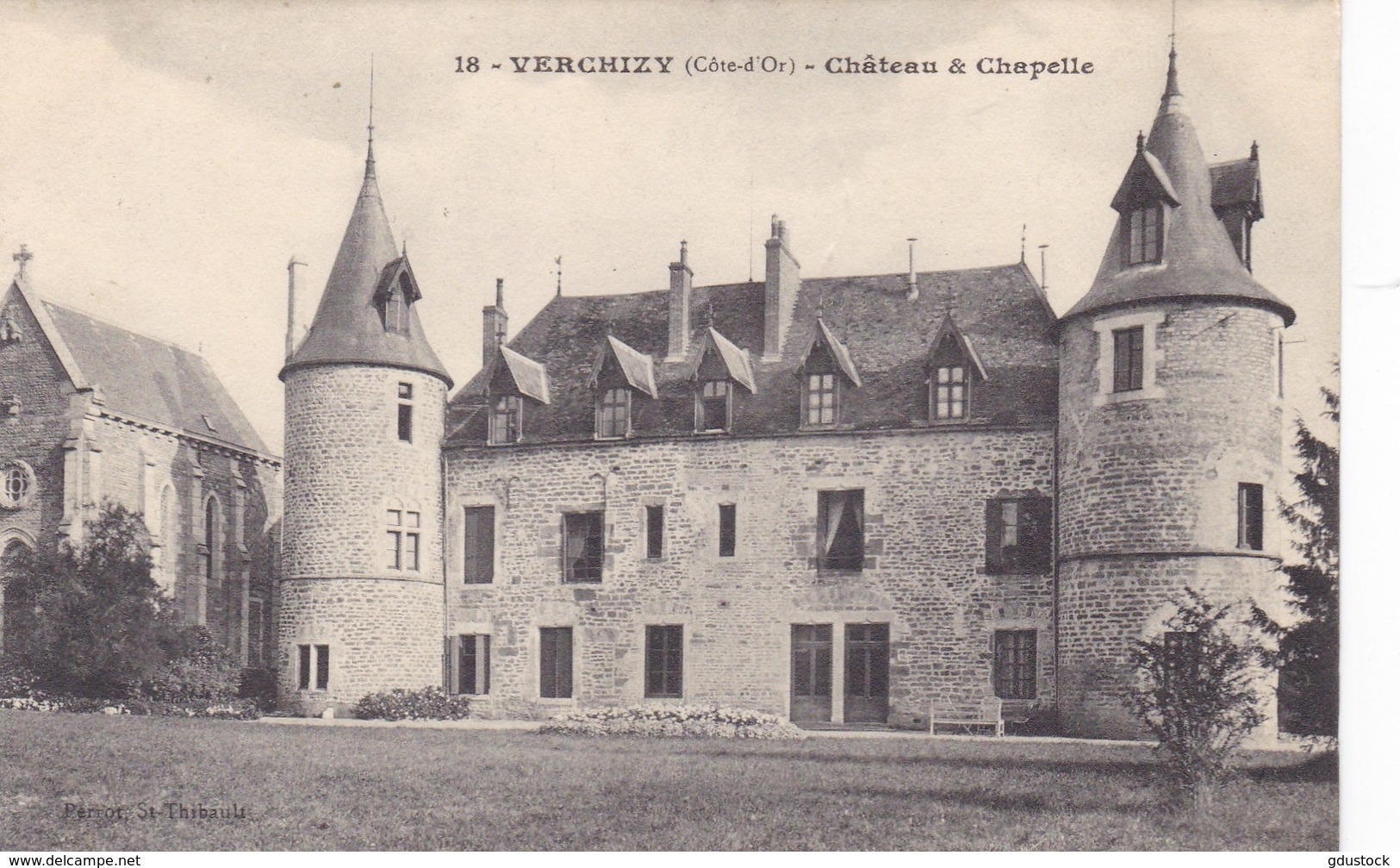 Côte-d'Or - Verchizy - Château & Chapelle - Other & Unclassified