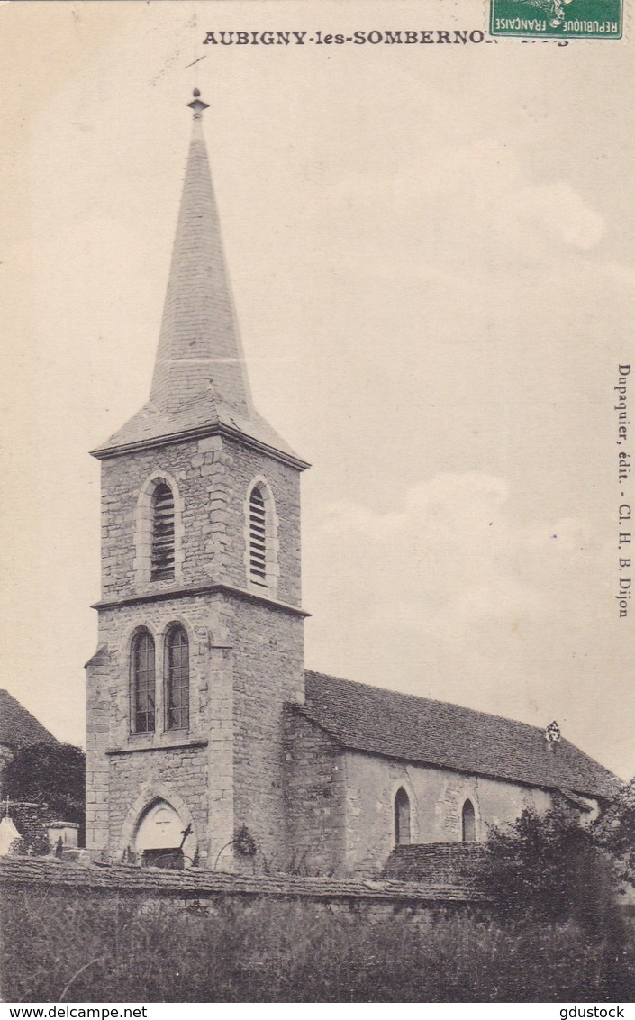 Côte-d'Or - Aubigny-les-Sombernon - L'église - Autres & Non Classés