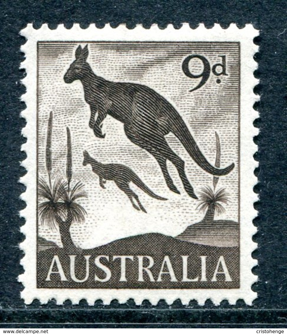 Australia 1959-64 Pictorial Definitives - 9d Kangaroo HM (SG 318) - Neufs