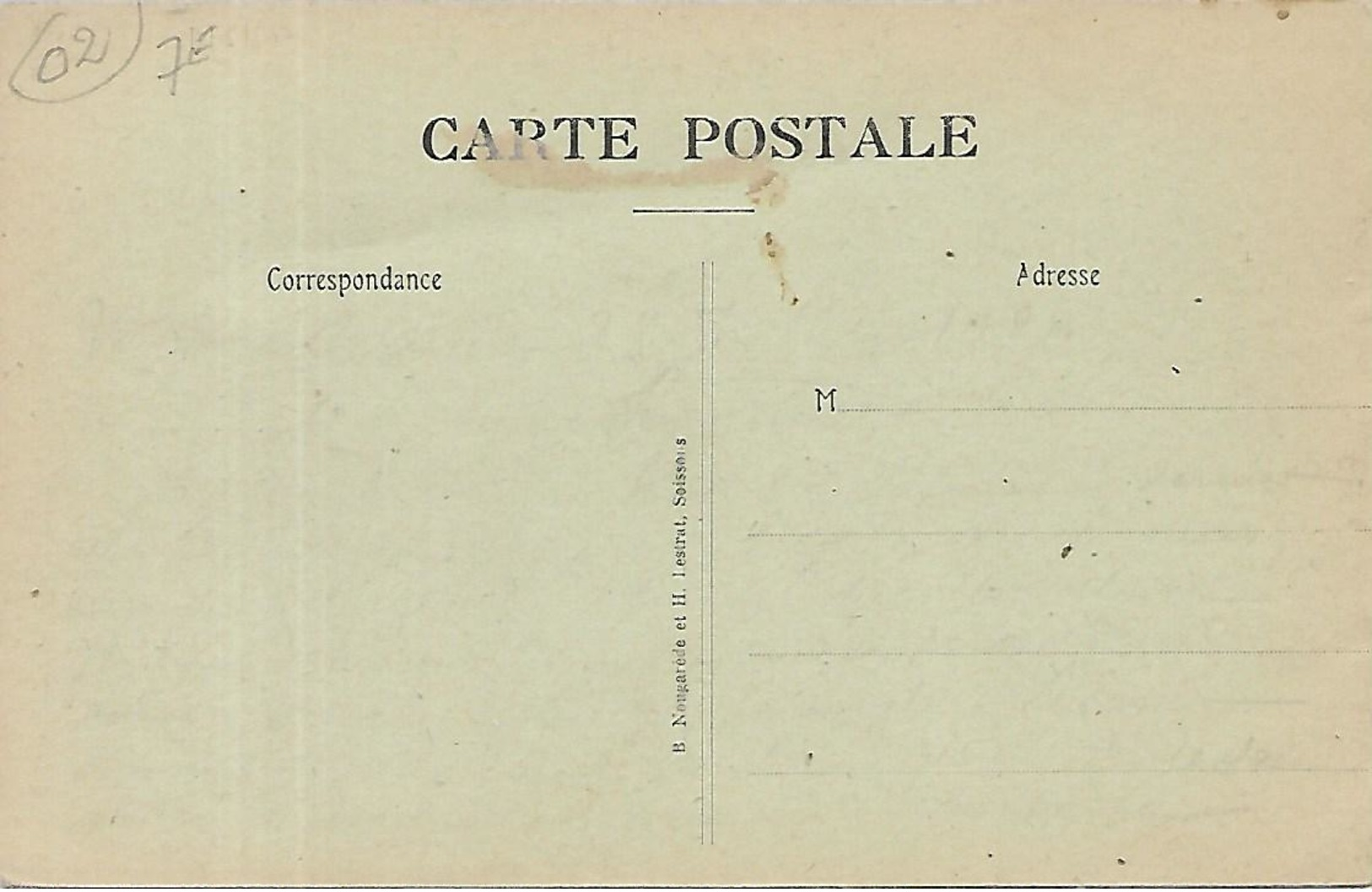 02, Aisne, VAILLY SUR AISNE, La Rue D'Aisne En 1920, Scan Recto Verso - Autres & Non Classés