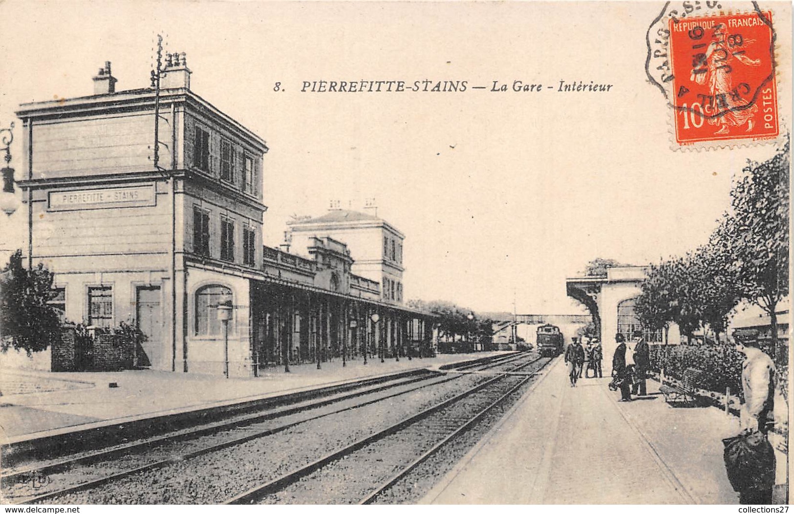 93-PIERREFITTE-STAINS- LA GARE INTERIEUR - Pierrefitte Sur Seine
