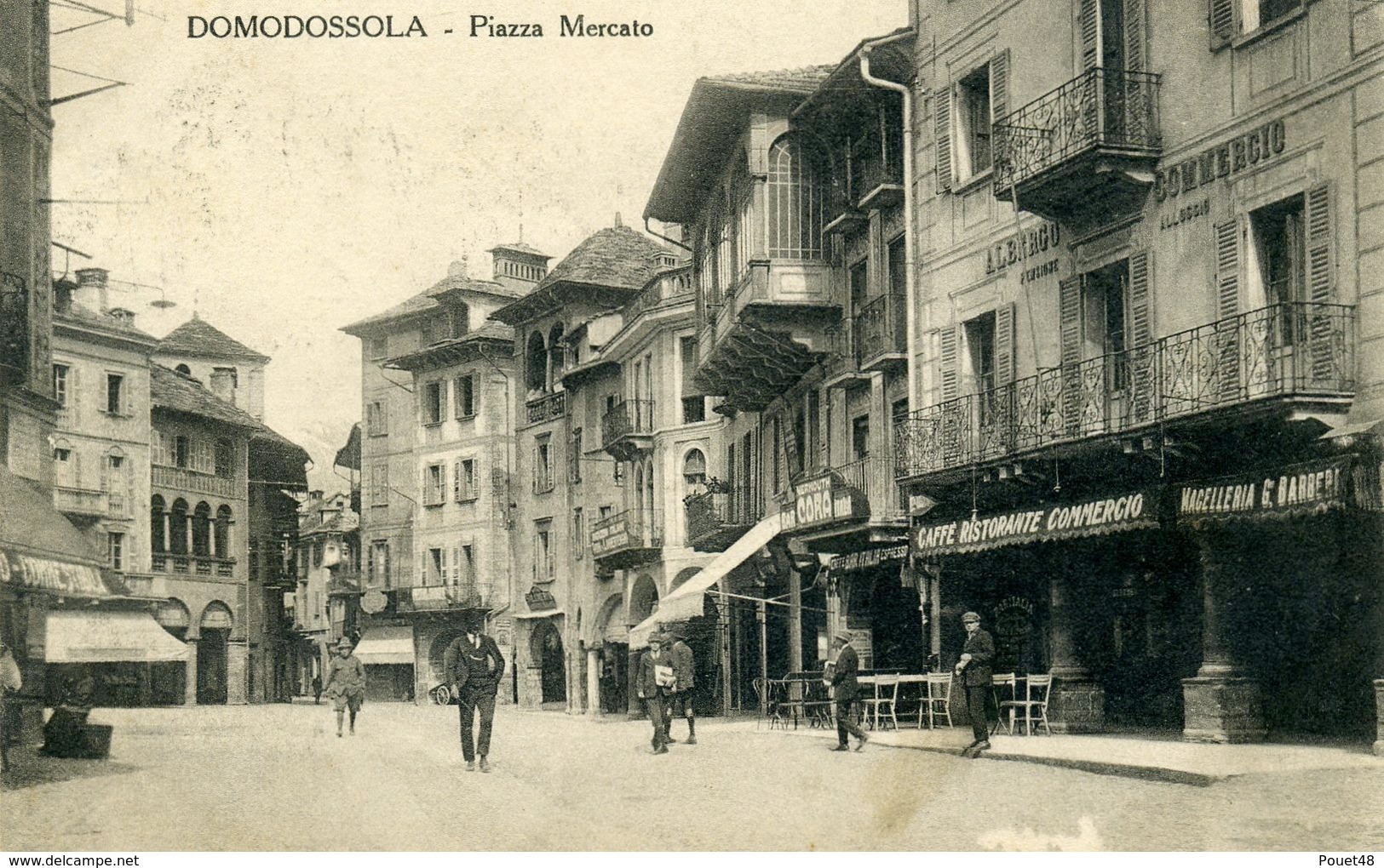 ITALIE - MASERA - DOMODOSSOLA - Piazza Mercato. - Verbania