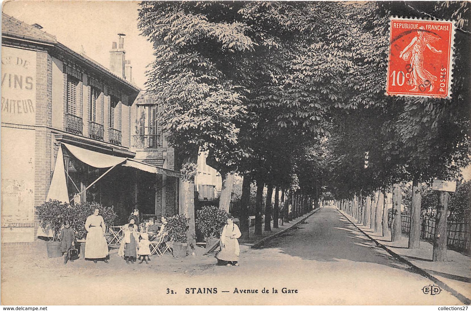 93-STAINS- AVENUE DE LA GARE - Stains