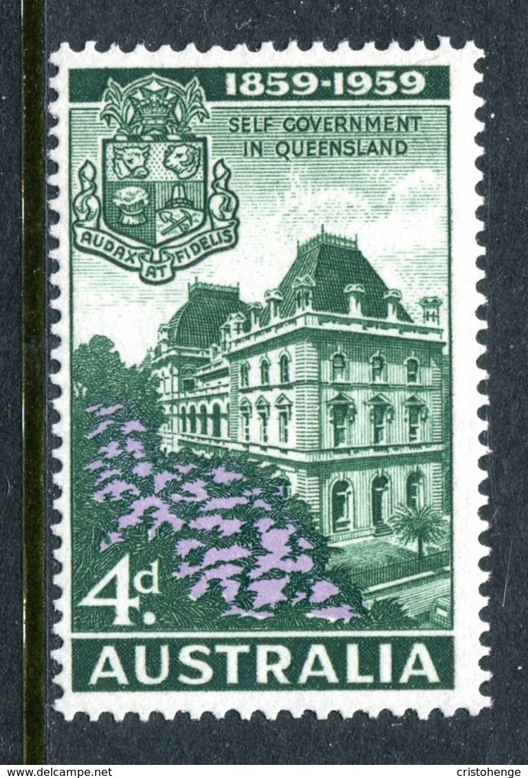 Australia 1959 Centenary Of Self-government In Queensland LHM (SG 332) - Mint Stamps