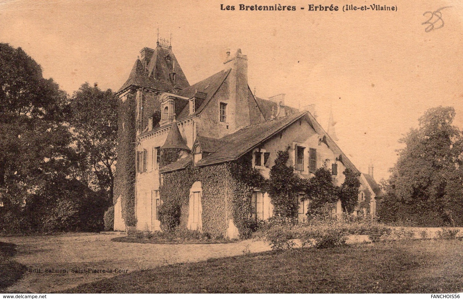 Erbrée (35) - Château Les Bretonnières. - Other & Unclassified