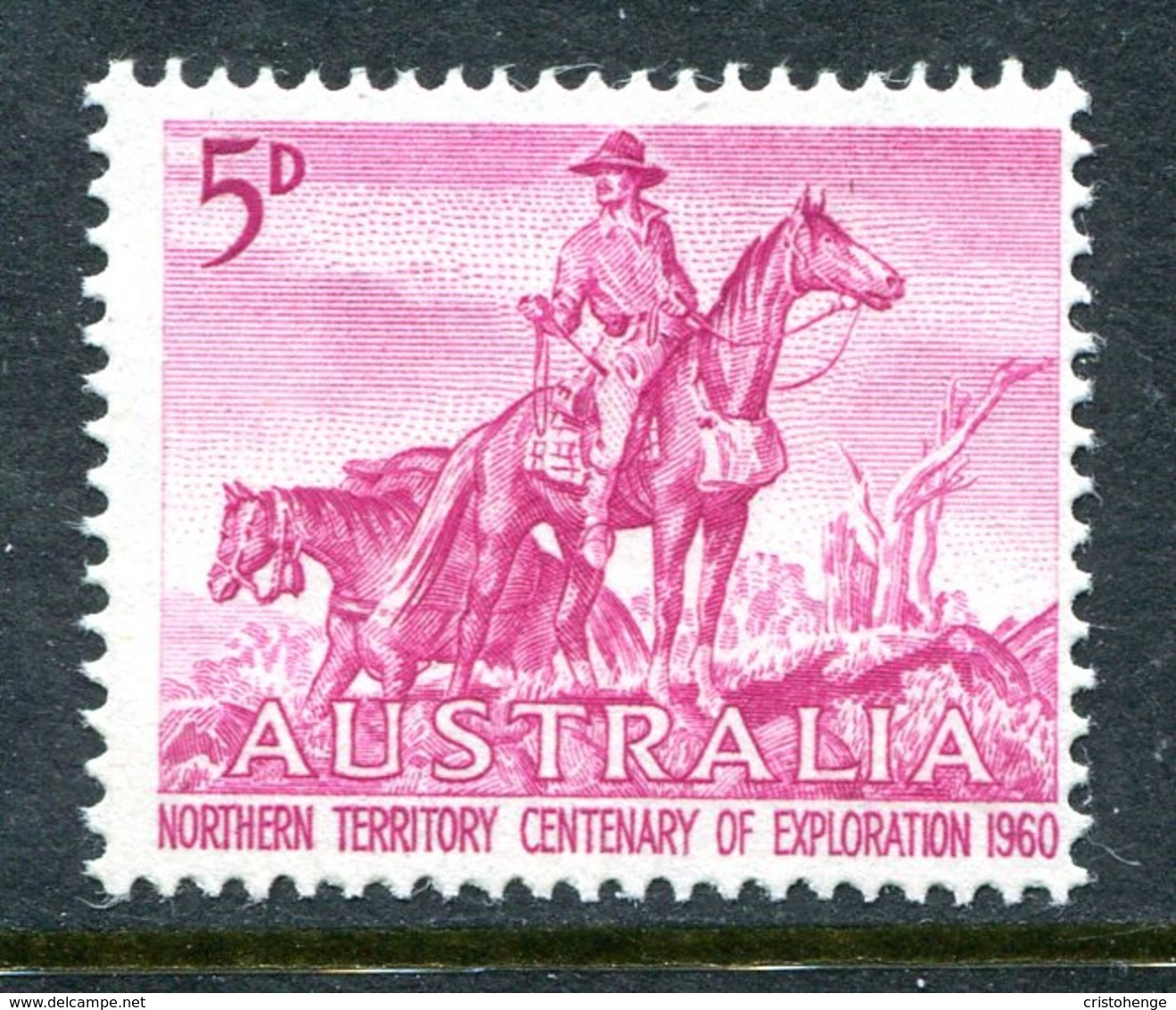 Australia 1960 Centenary Of Northern Territory Exploration - Type I - LHM (SG 335) - Mint Stamps