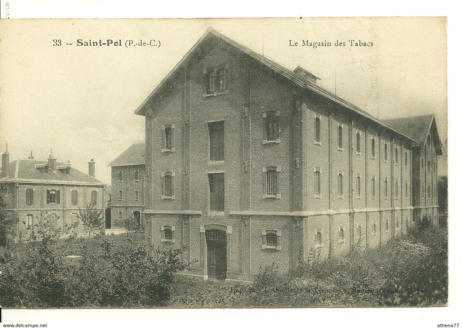 62 - SAINT POL DE TERNOISE / LE MAGASIN DES TABACS - Saint Pol Sur Ternoise