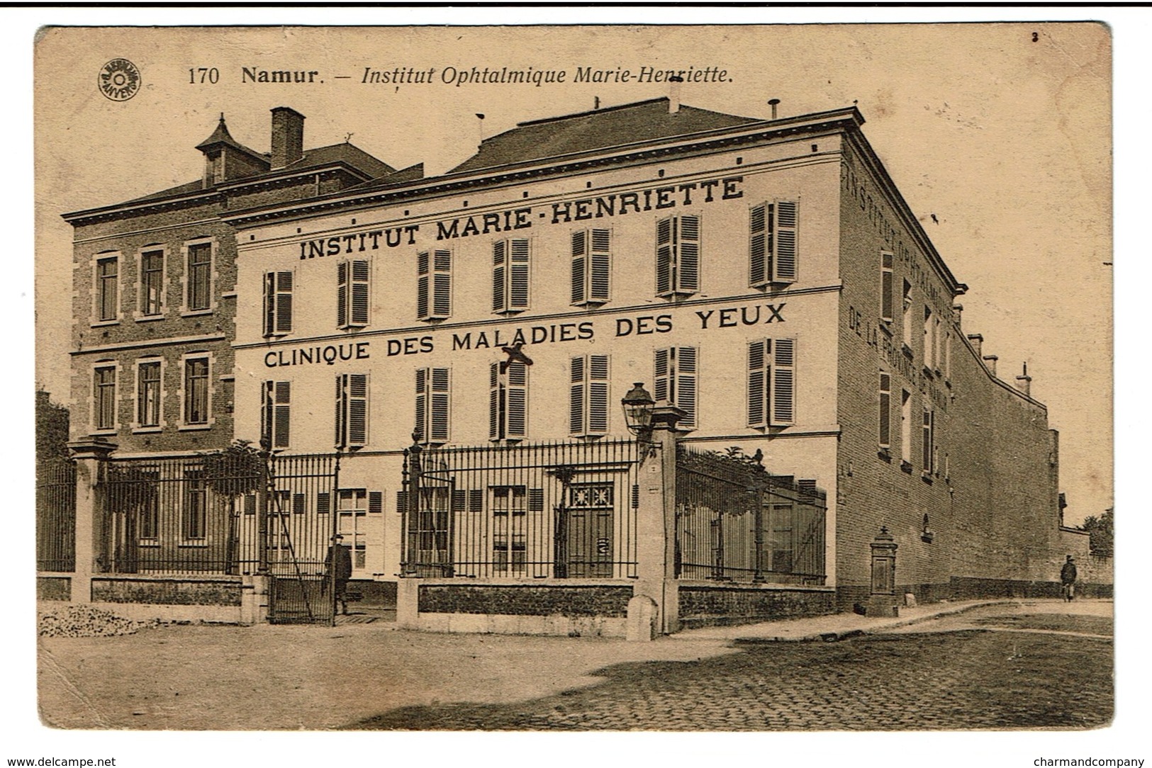 Namur - Institut Ophtalmique Marie-Henriette - Clinique Des Maladies Des Yeux - Circulée - 2 Scans - Namur