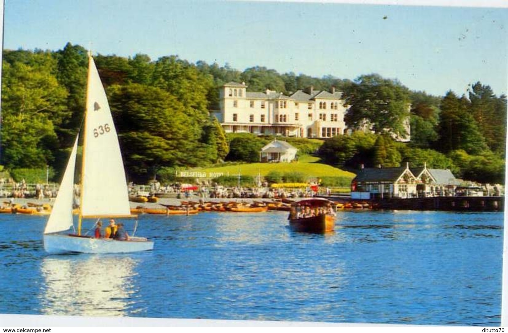 The Belsfield Hotel - Boweness On Windermere Cumbtia - Formato Piccolo Non Viaggiata – E 12 - Altri & Non Classificati