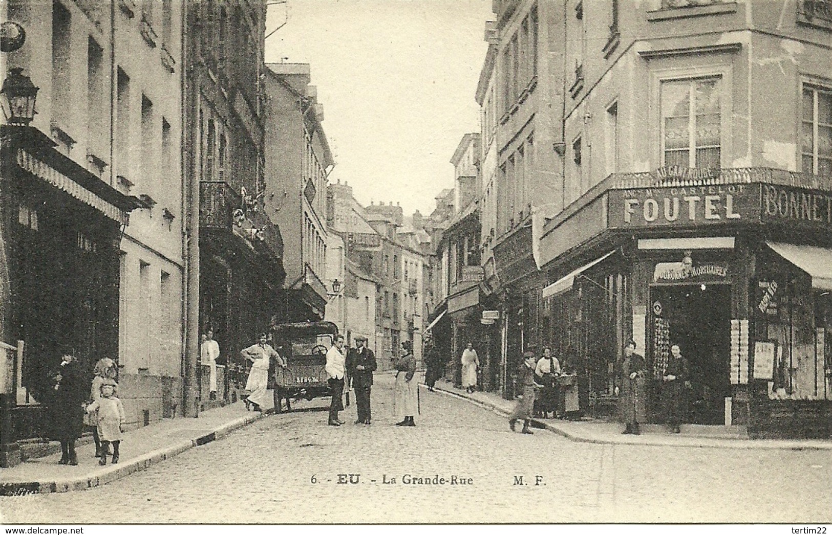 ( EU )( 76 SEINE MARITIME ) LA GRANDE RUE ) - Eu