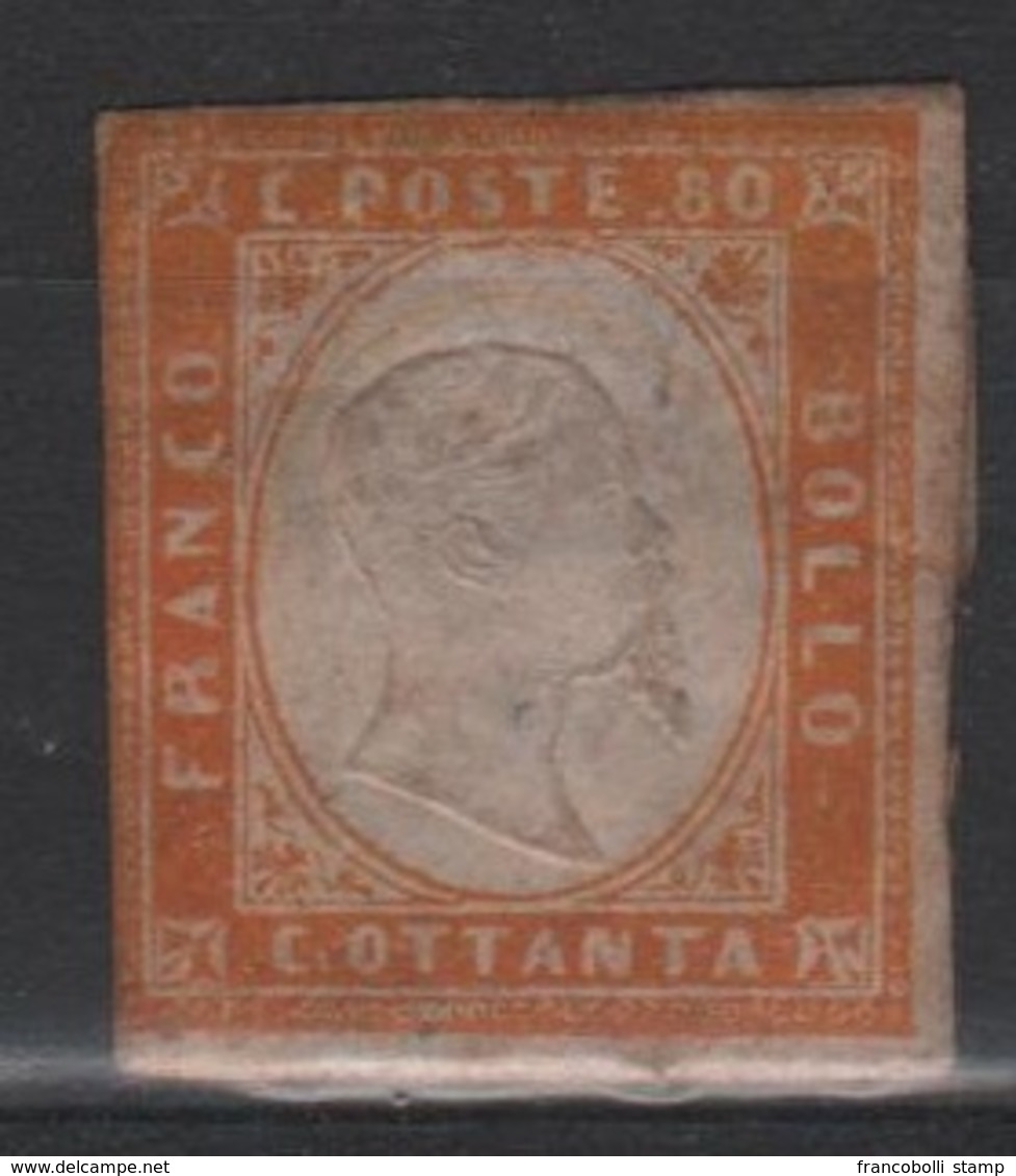 1861 80 C. MLH - Sardegna