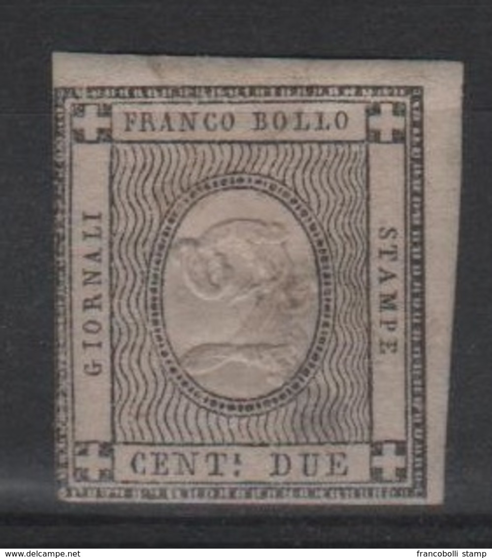 1861 Francobolli Per Stampati 2 C. MLH* - Sardinien