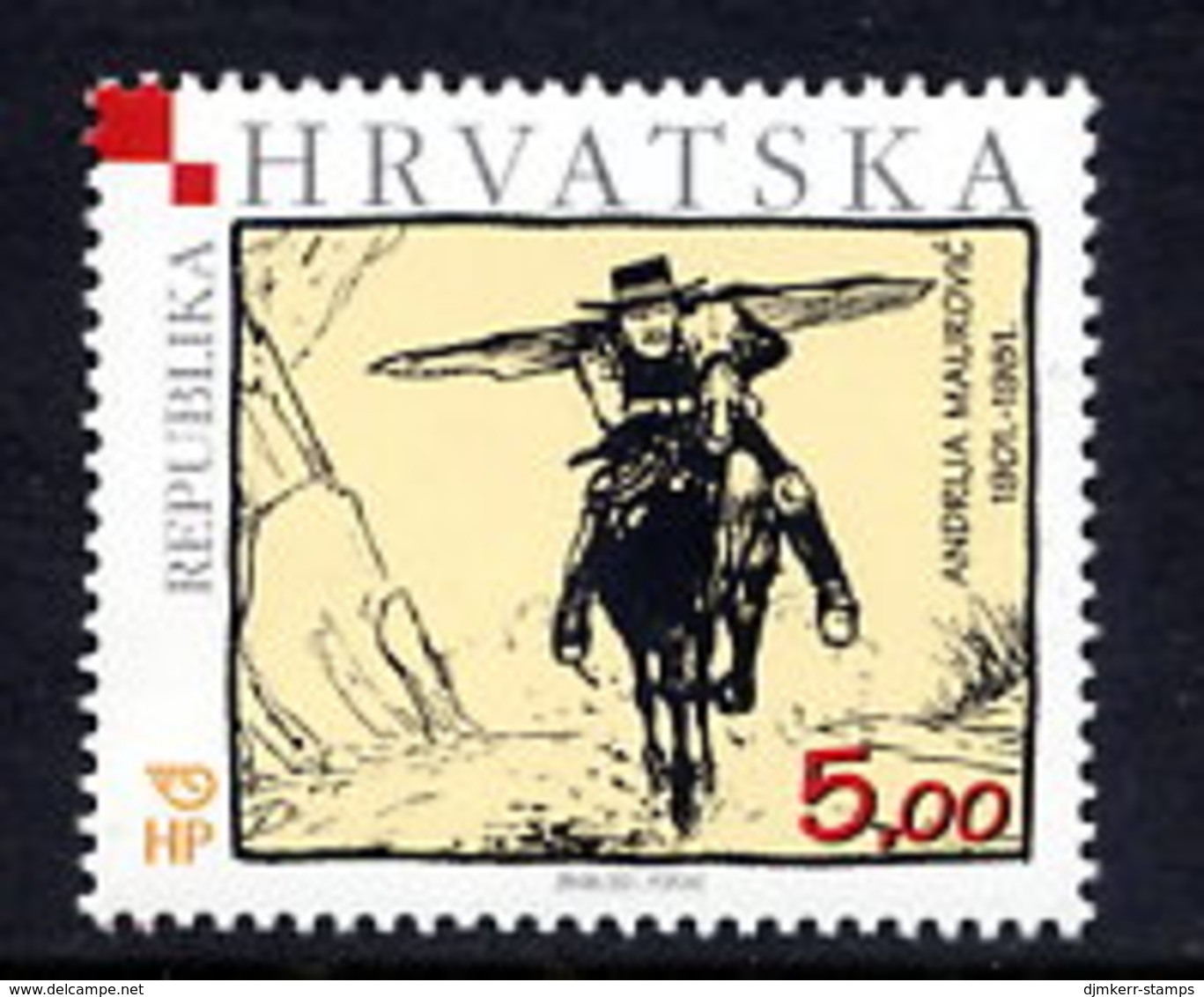 CROATIA 2001 Maurovic Centenary MNH / **.  Michel 566 - Croatia