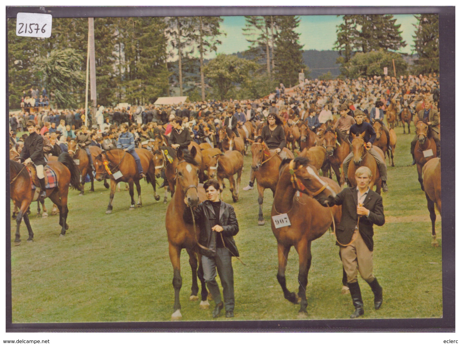 CARTE MODERNE - SAIGNELEGIER - MARCHE CONCOURS - TB - Saignelégier