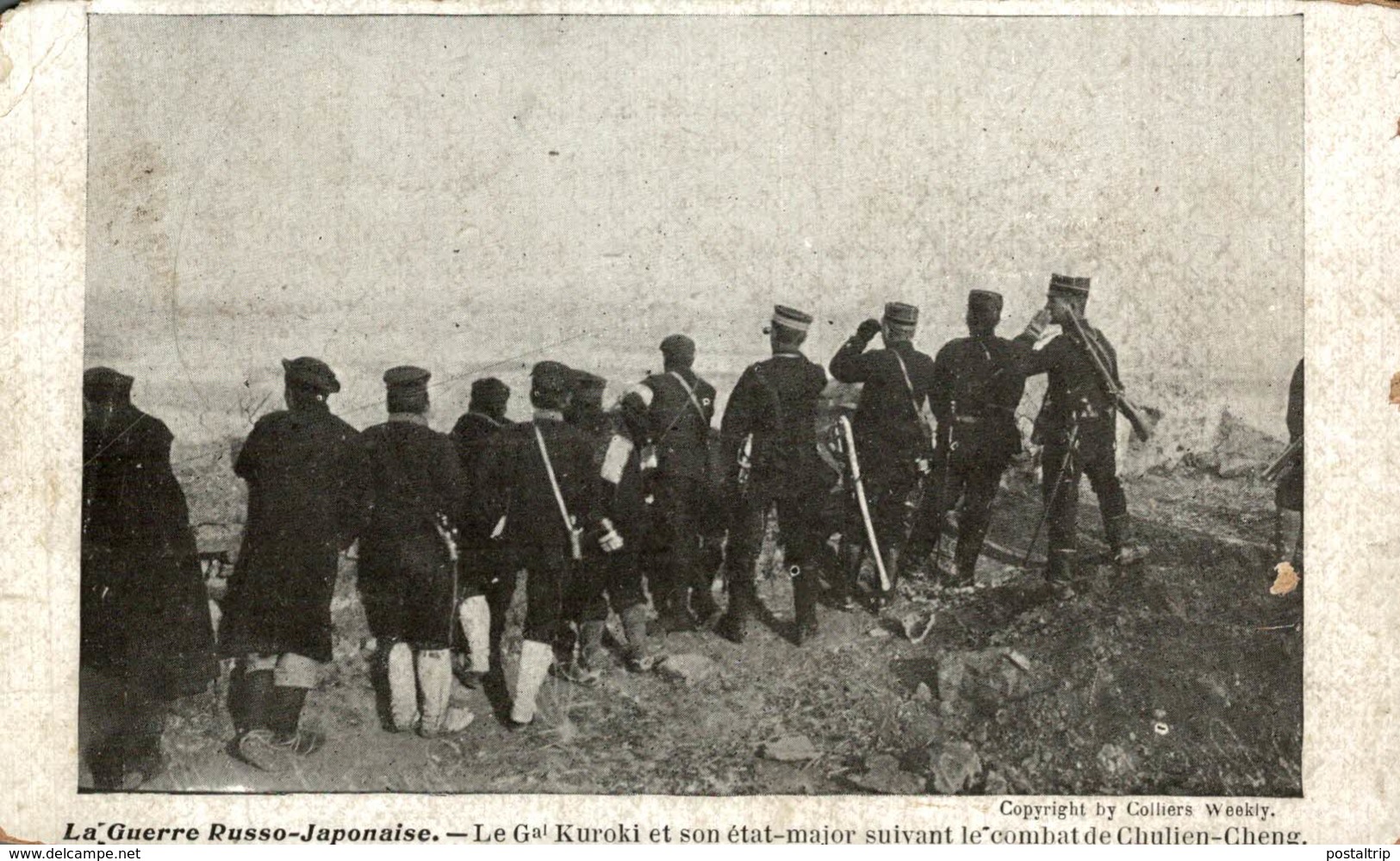 La Guerre Russo Japonaise - Le Général Kuroki Et Son état Major Suivant Le Combat De Chulien Cheng - Russia