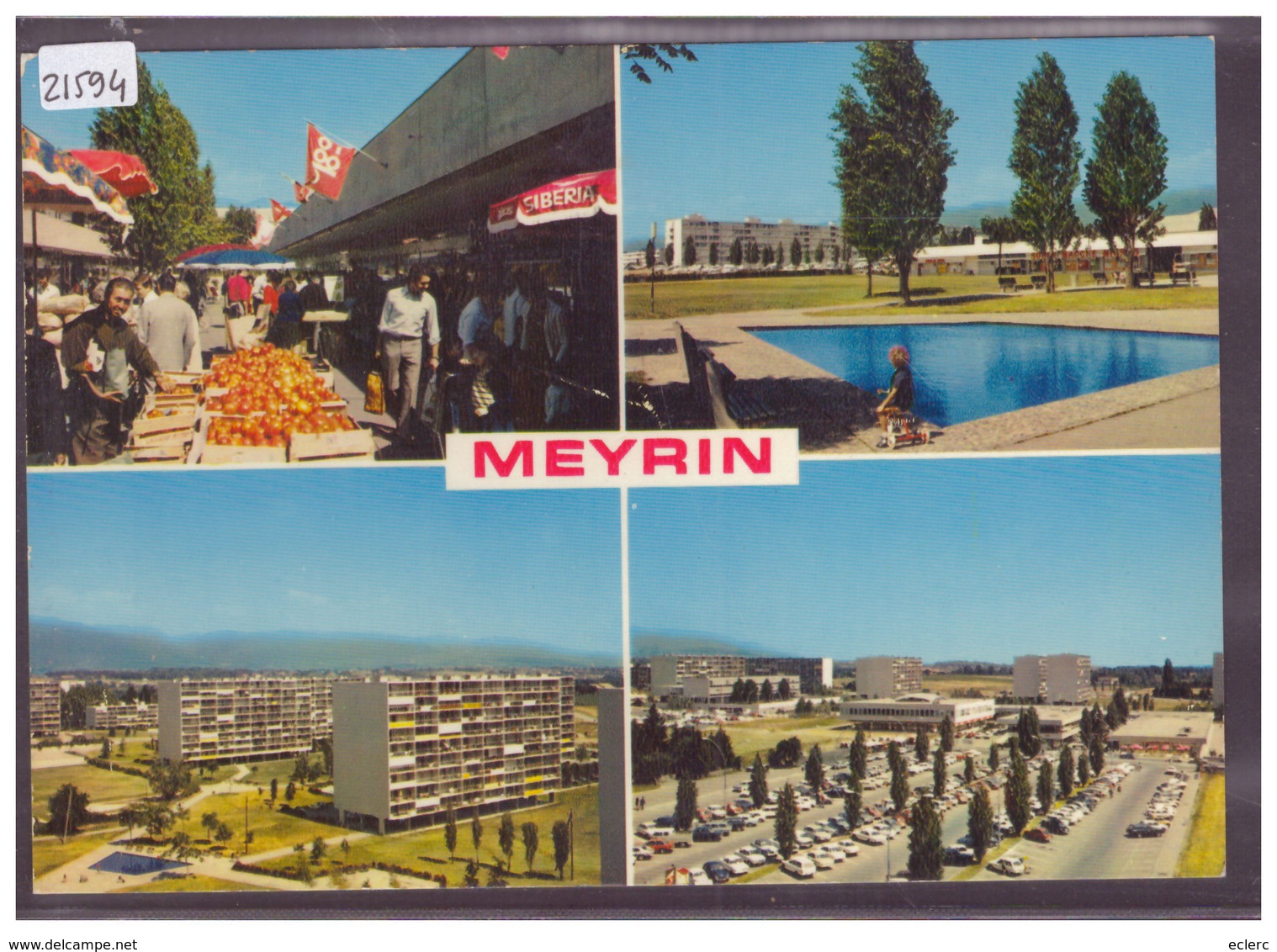 CARTE MODERNE - MEYRIN - TB - Meyrin