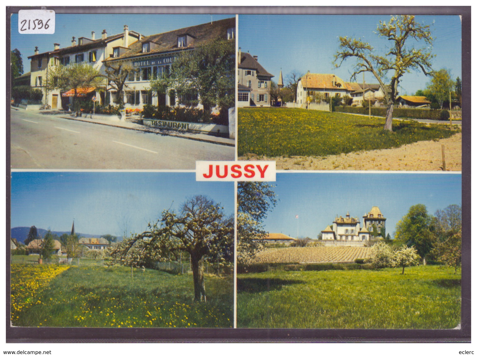 CARTE MODERNE - JUSSY - TB - Jussy