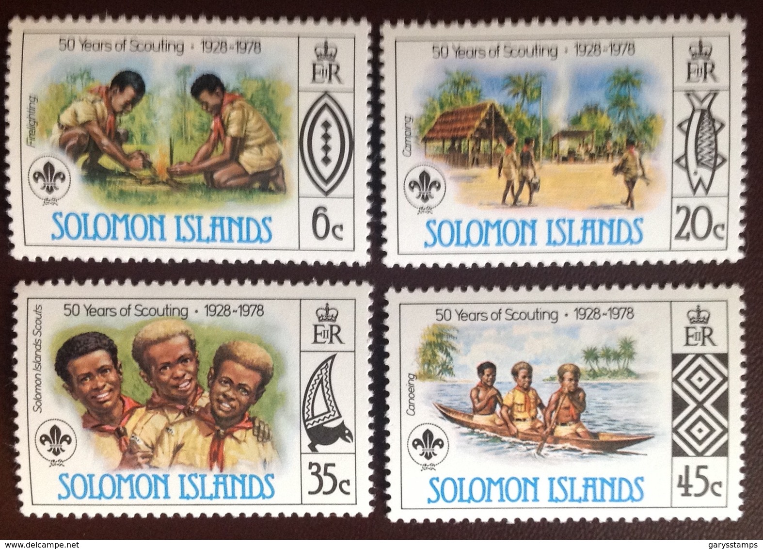 Solomon Islands 1978 Scouts MNH - Salomon (Iles 1978-...)