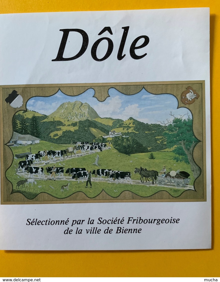 10901 -  Poya Dôle Sélectonnée Par La Société Fribourgeoise De La Ville De Bienne Suisse - Vaches