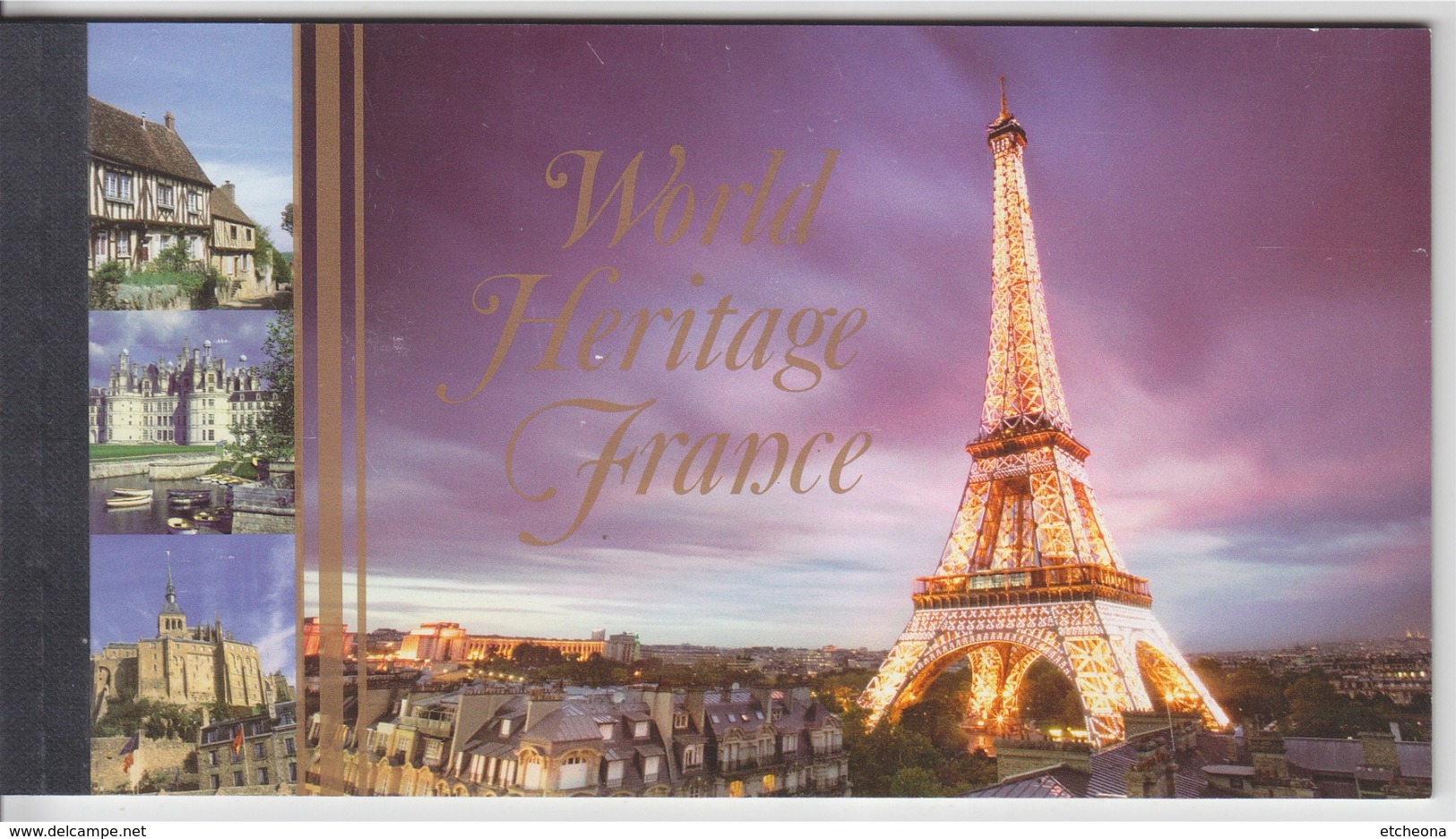 = Carnet France Patrimoine Mondial Notre Dame De Paris Tour Eiffel Mont St. Michel C993 état Neuf Nations Unies New-York - Booklets