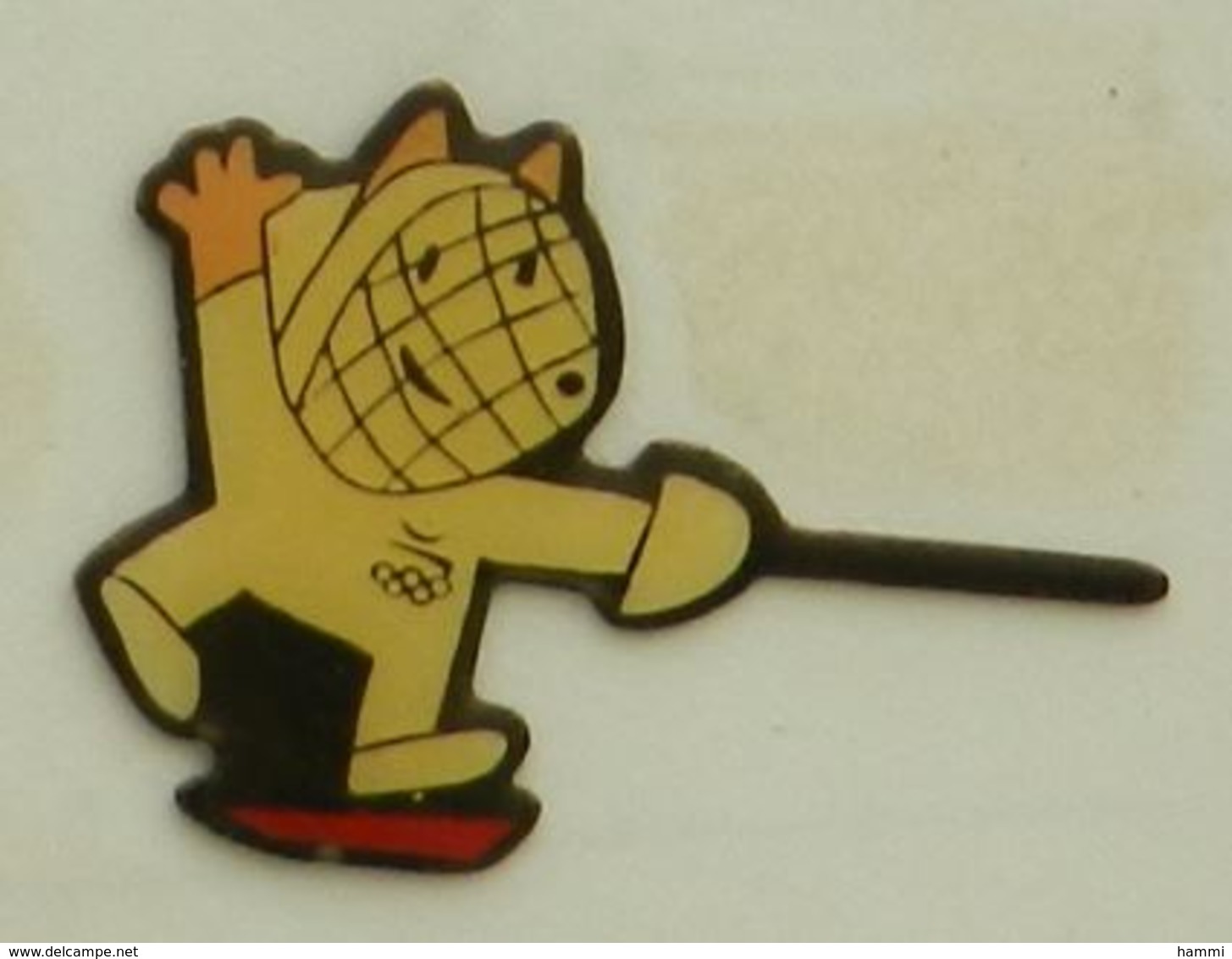 C329 Pin's Jeux Olympiques Olympic Games JO  BARCELONE Barcelona ESCRIME ACHAT IMMEDIAT - Olympische Spelen