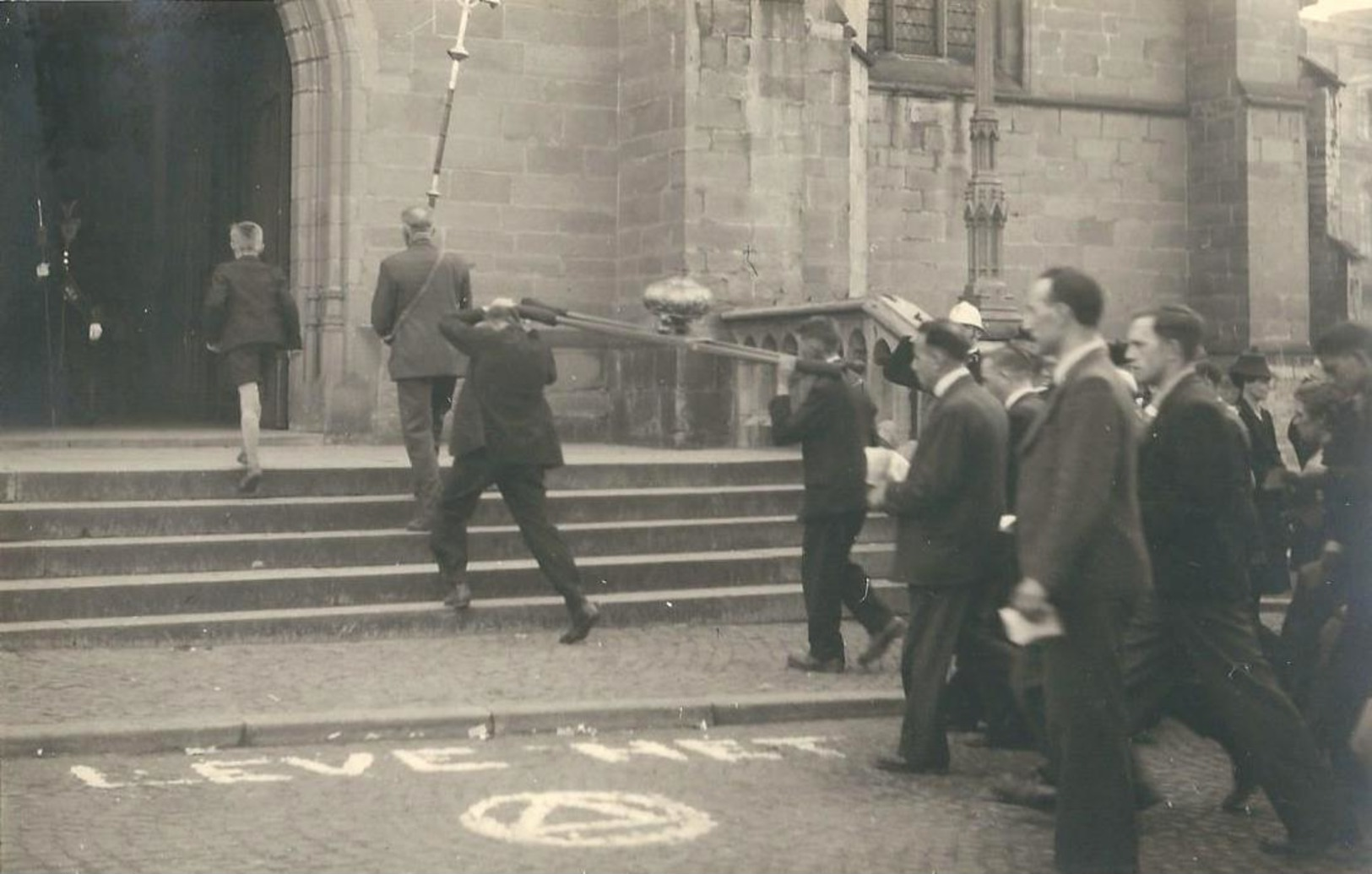 TEMSE- 12 foto's van de 'wegom' ST-Amelberga- rond 1940