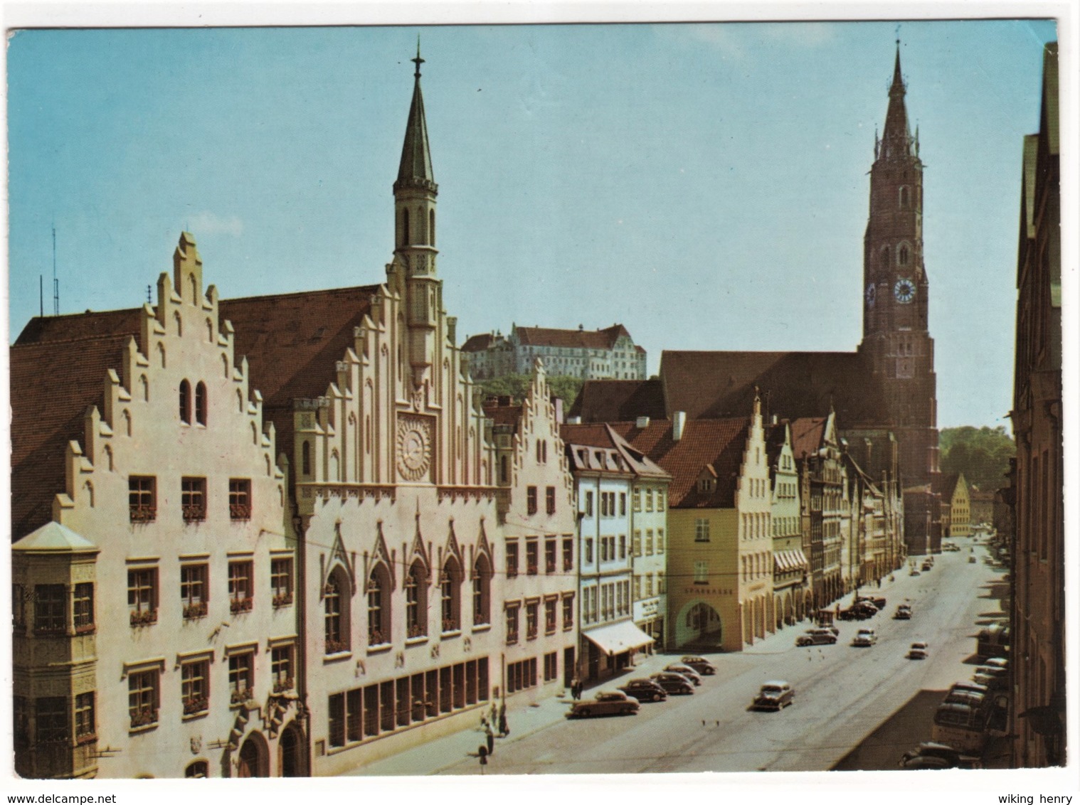 Landshut - Altstadt Mit Rathaus Sankt Martin Und Burg Trausnitz 1 - Landshut