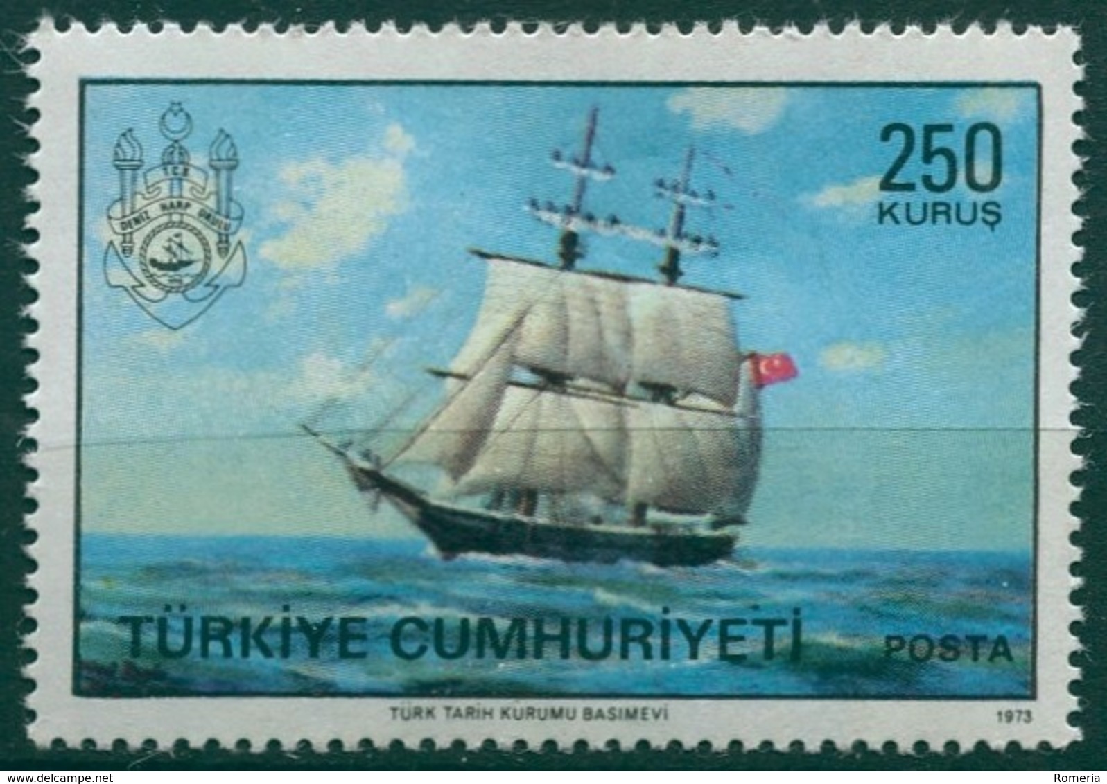 Turquie - 1973 - Yt 2063 - Bicentenaire De L'Ecole De La Marine - ** - Nuovi