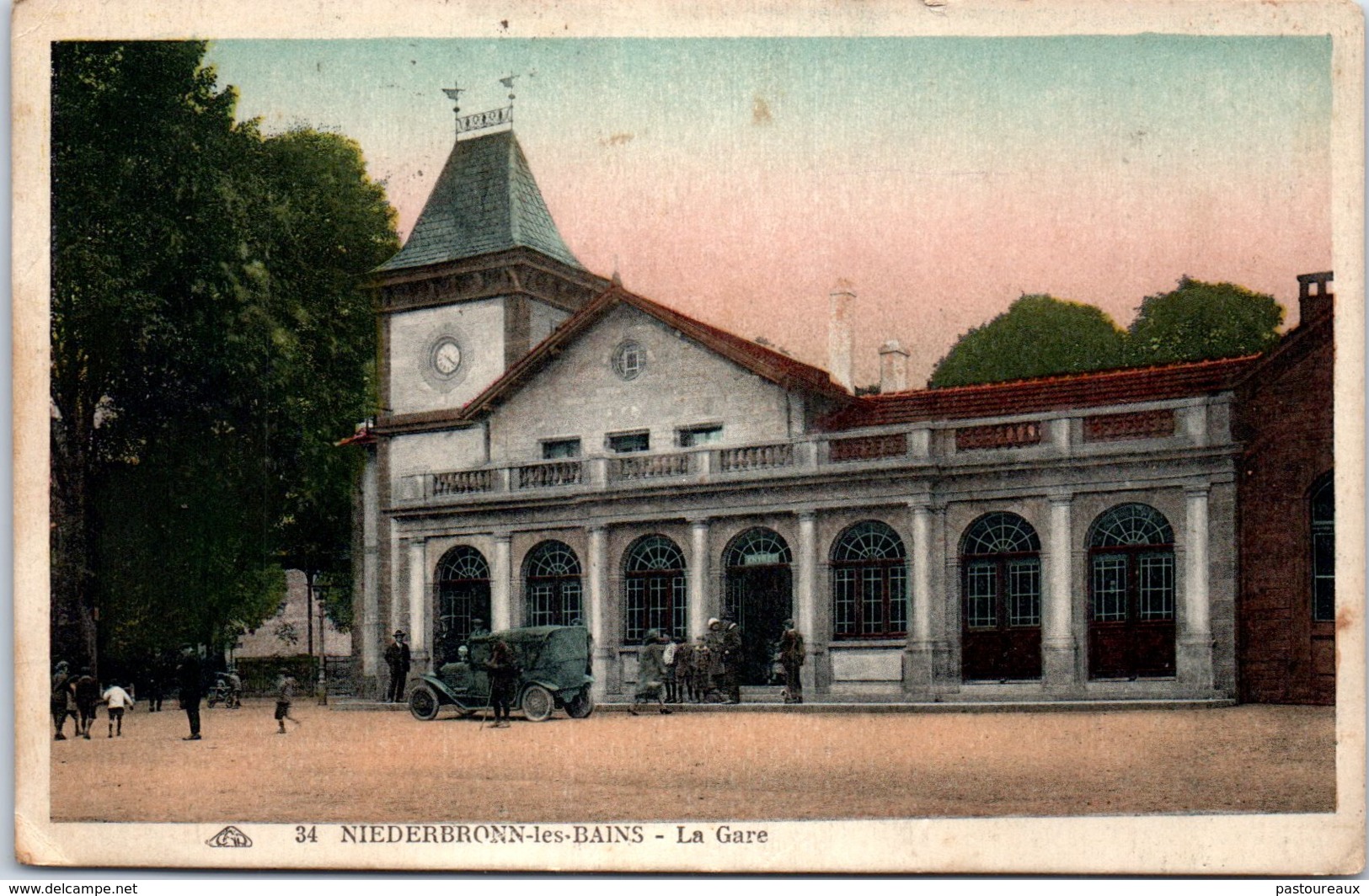 67 NIEDERBRONN LES BAINS - La Gare - Niederbronn Les Bains