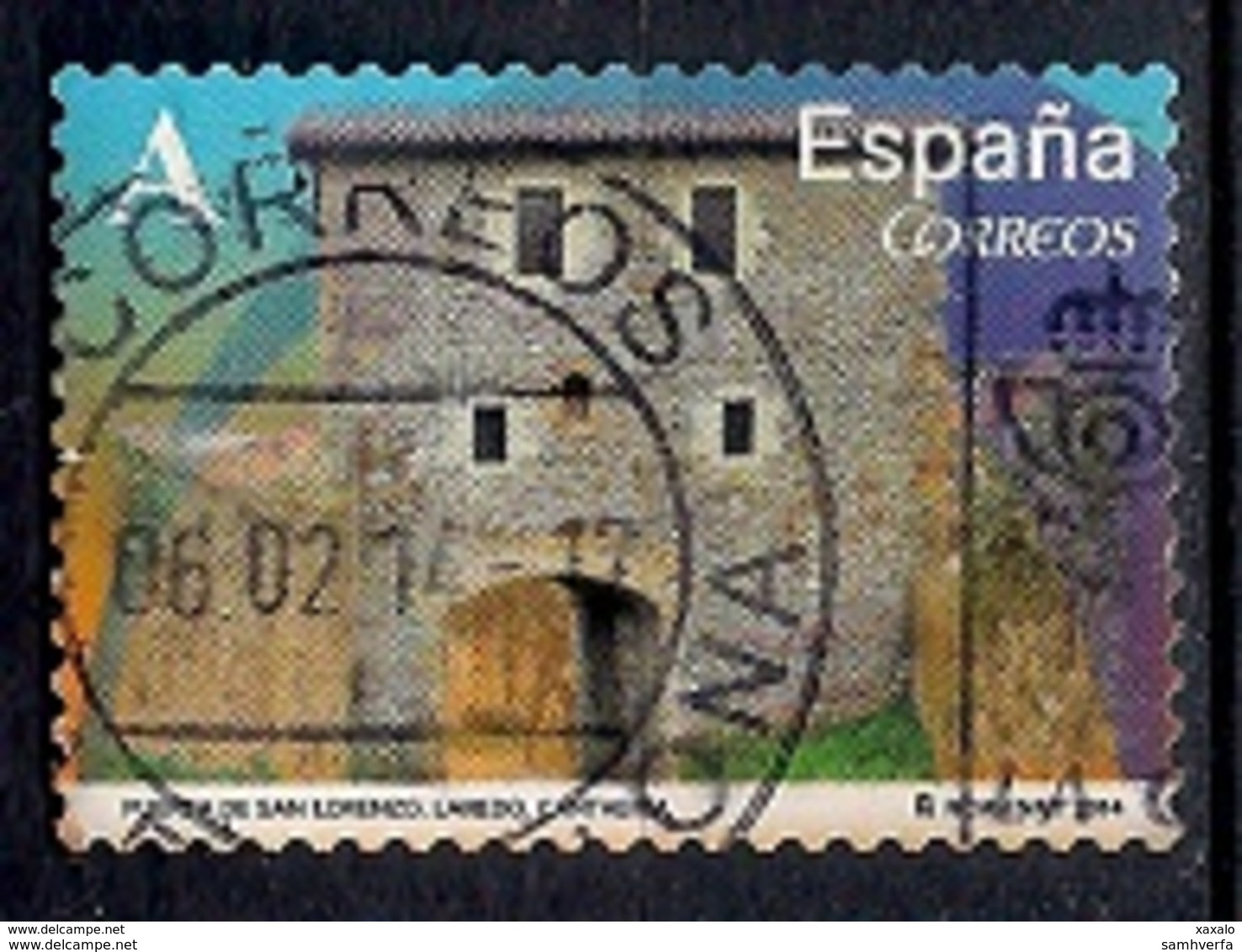 Spain 2014 - Monumental Arches And Gates - Used Stamps