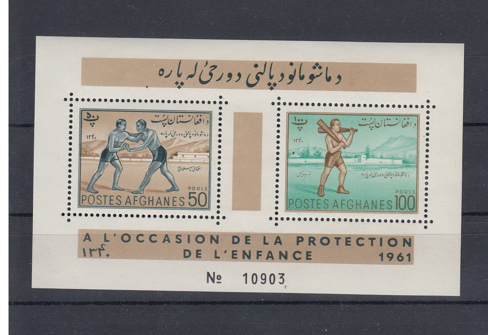 Afghanistan Michel Cat.No. Mnh/** Sheet 9 - Afghanistan