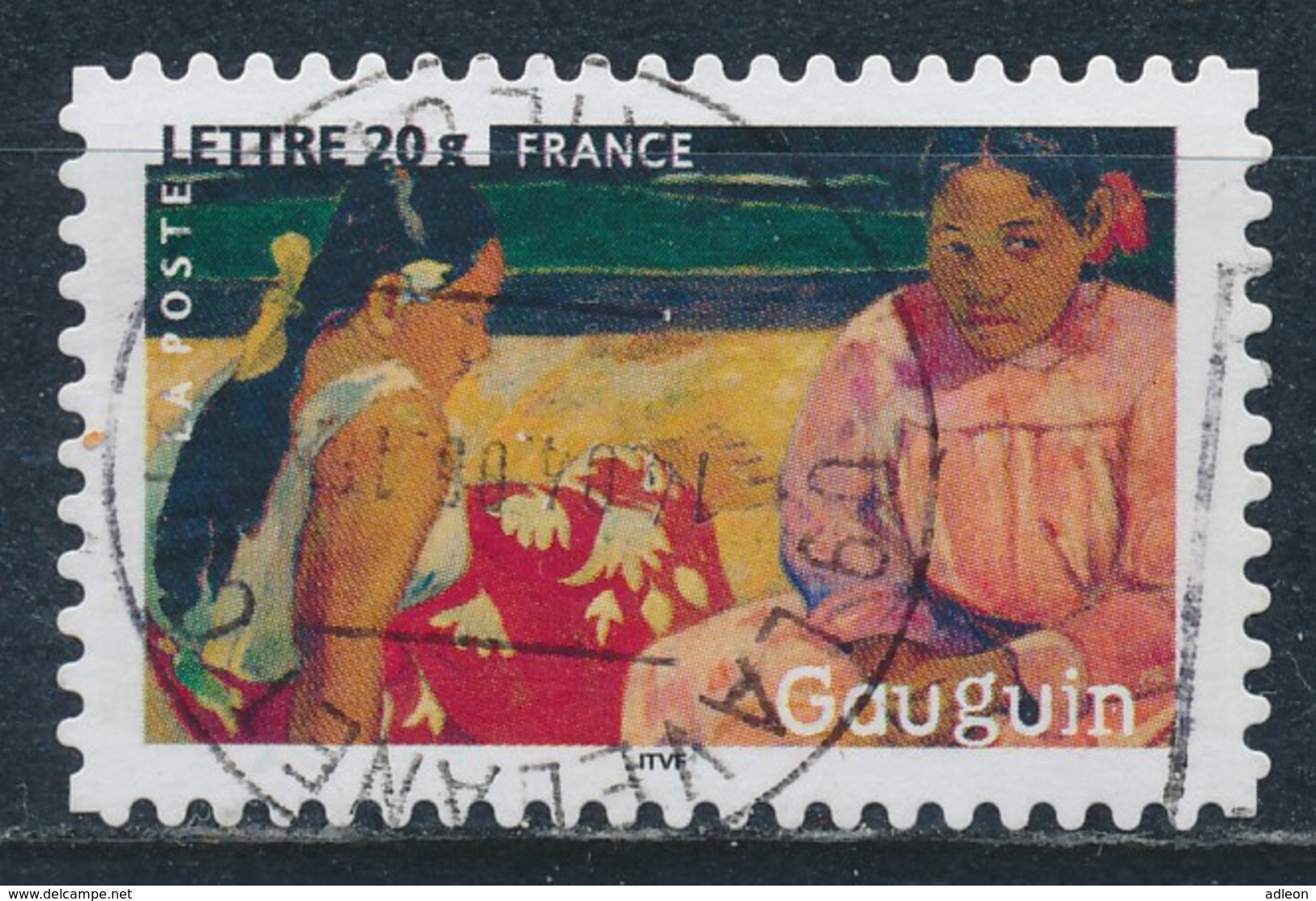 France - Les Impressionnistes - Paul Gauguin YT A83 (3875) Obl. Cachet Rond - Oblitérés