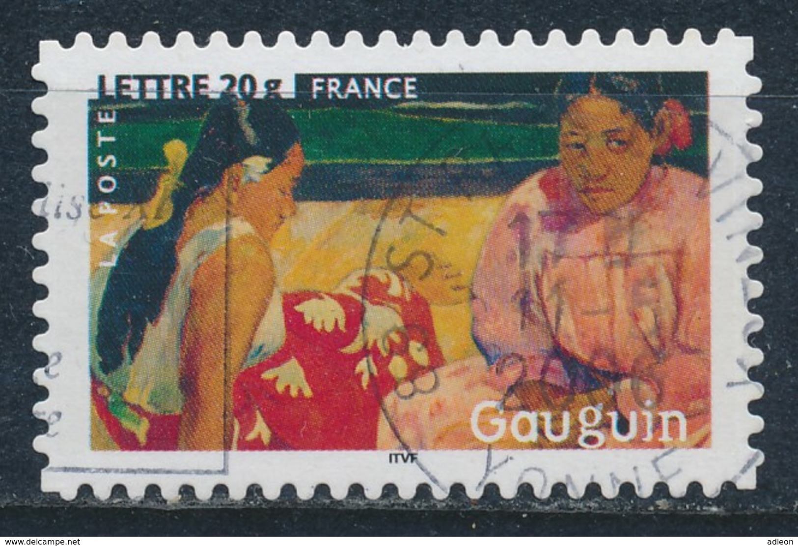 France - Les Impressionnistes - Paul Gauguin YT A83 (3875) Obl. Cachet Rond - Oblitérés