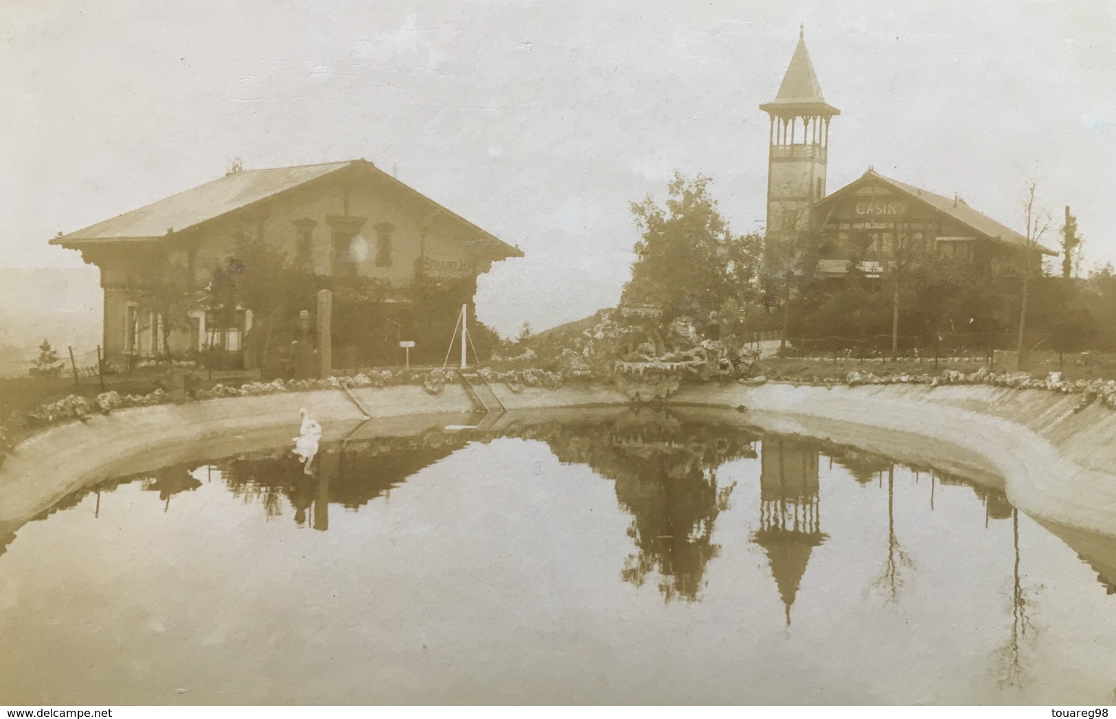 Citrate Vers 1900. Blosseville-Bonsecours. Funiculaire. Casino. Reflet. - Old (before 1900)