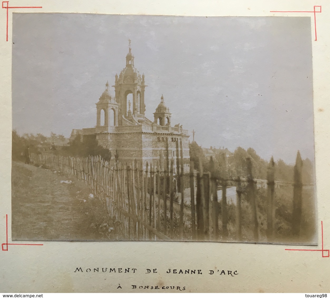 Citrate Vers 1900. Monument De La Jeann D'Arc à Bonsecours. - Anciennes (Av. 1900)