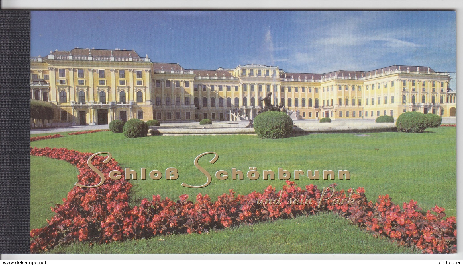 = Carnet Le Château Et Les Jardins De Schönbrunn à Vienne En Autriche C290 état Neuf, Nations Unies Vienne - Markenheftchen