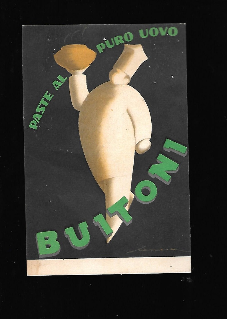 C.P.A. PUBLICITAIRE BUITONI. - Reclame