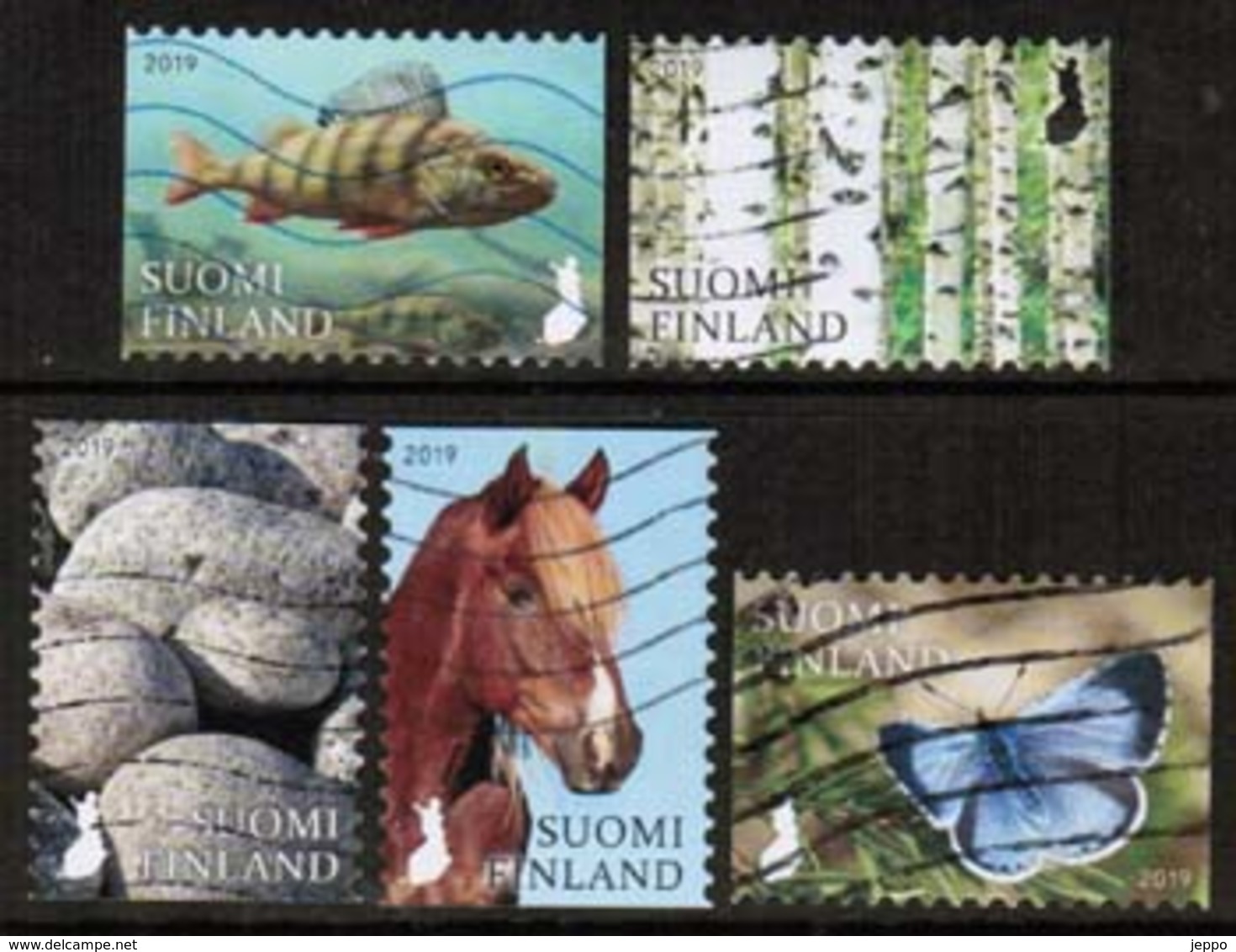 2019 Finland, Nature Signs, Complete Used Set. - Used Stamps