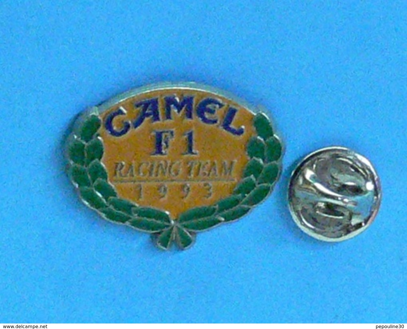 1 PIN'S //  ** CAMEL F1 / RACINGTEAM / 1993 ** - F1