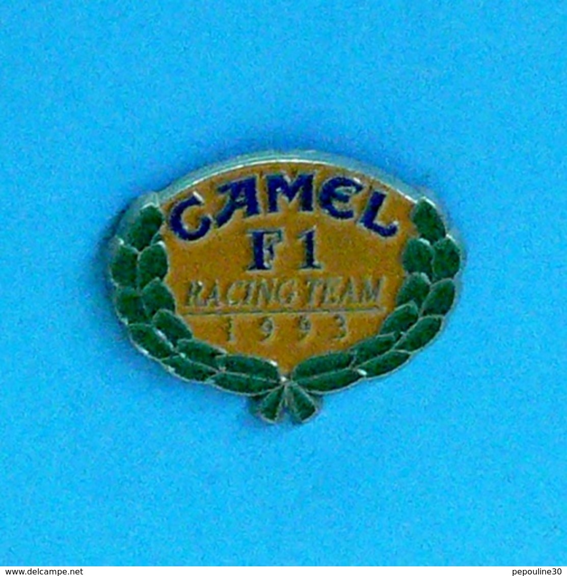 1 PIN'S //  ** CAMEL F1 / RACINGTEAM / 1993 ** - F1