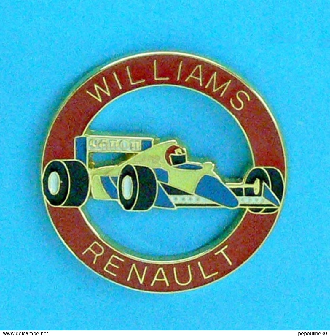 1 PIN'S //  ** F1 WILLIAMS RENAULT / CANON / CAMEL ** .  (© Qualité Collectors Série Limité) - F1