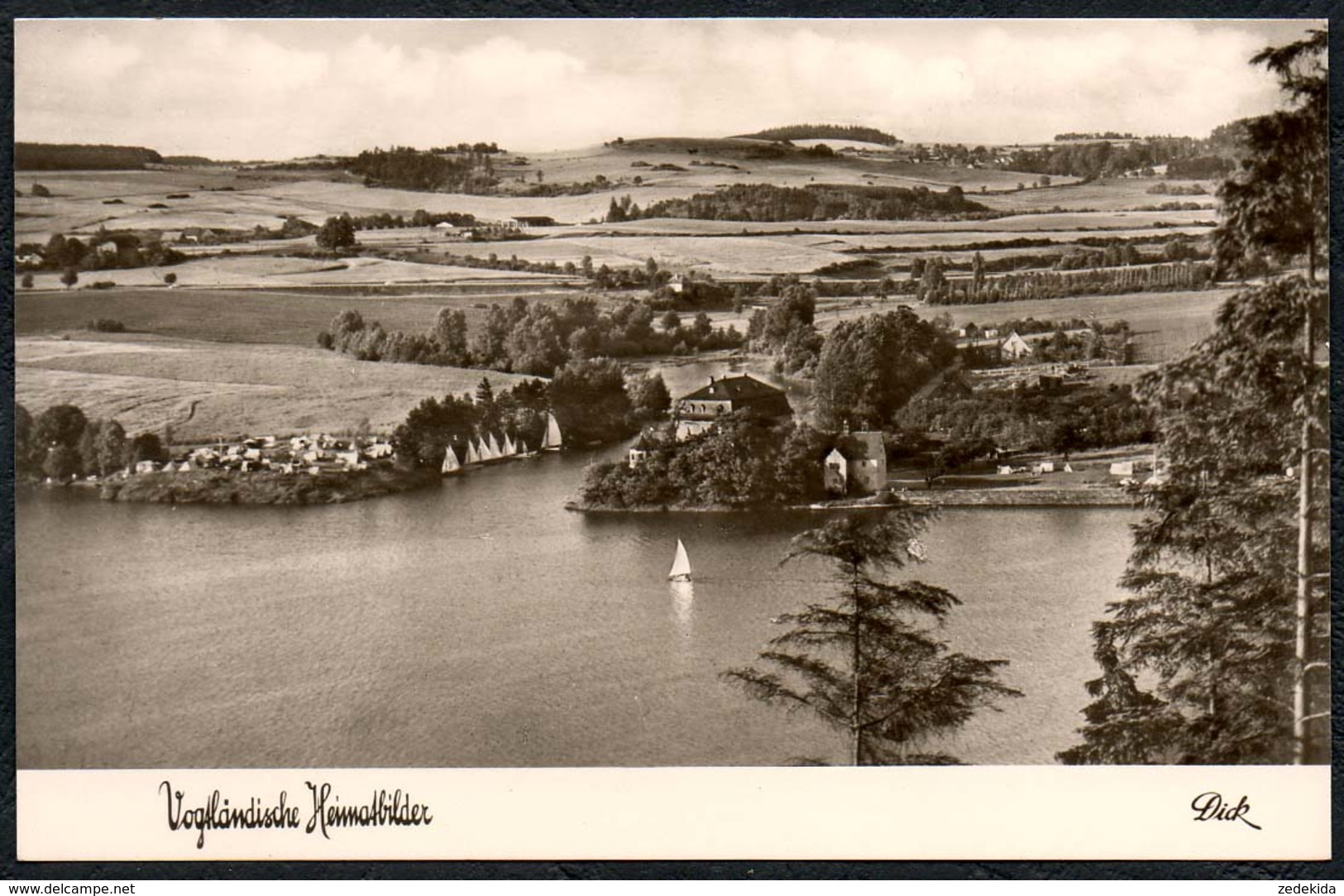 C6708 - Talsperre Pirk - Blick Auf Taltitz - Vogtländische Heimatblätter - Dick Verlag - Oelsnitz I. Vogtl.