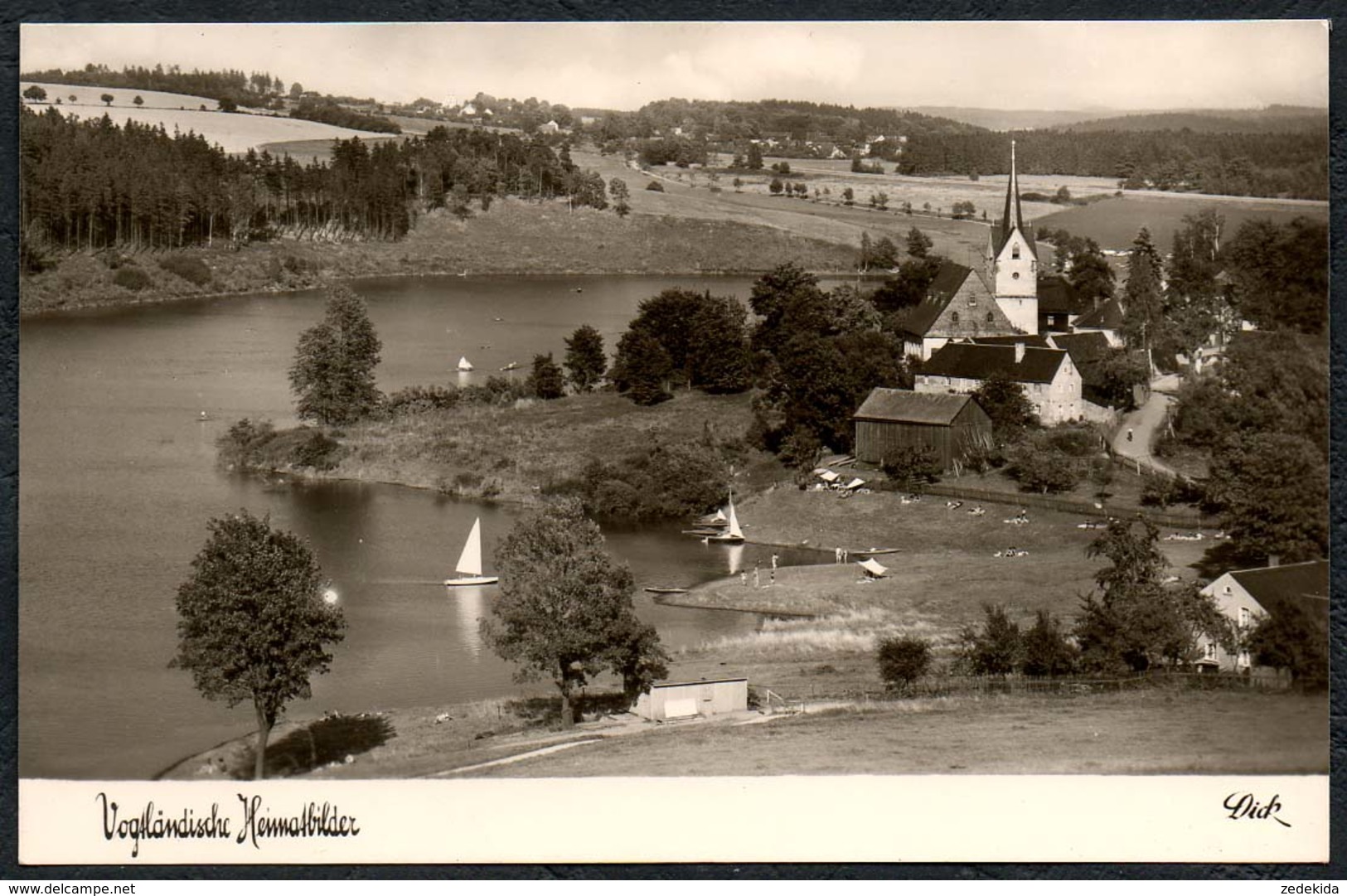 C3509 - Talsperre Pöhl - Altensalz - Vogtländische Heimatblätter - Dick Verlag - Poehl