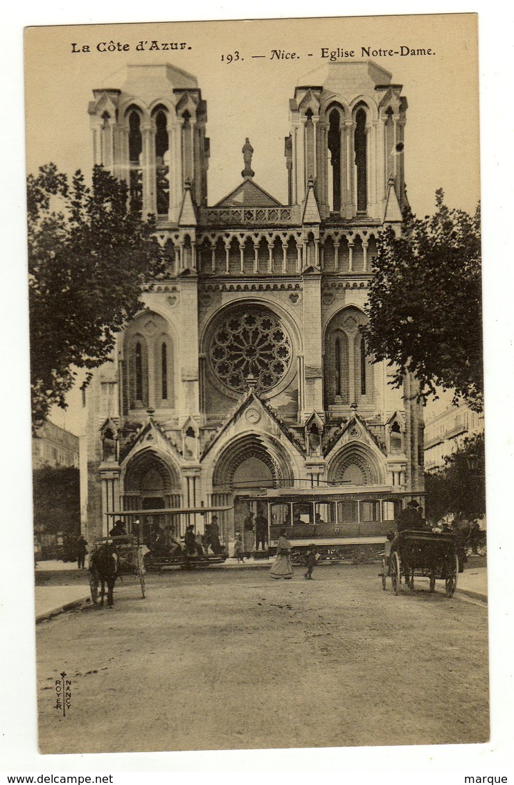 Cpa N° 193 NICE Eglise Notre Dame - Monuments, édifices