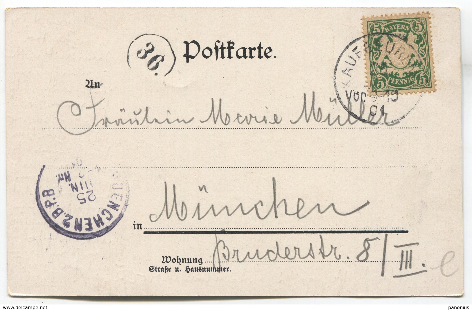 KAUFBEUREN Germany, 1901. - Kaufbeuren